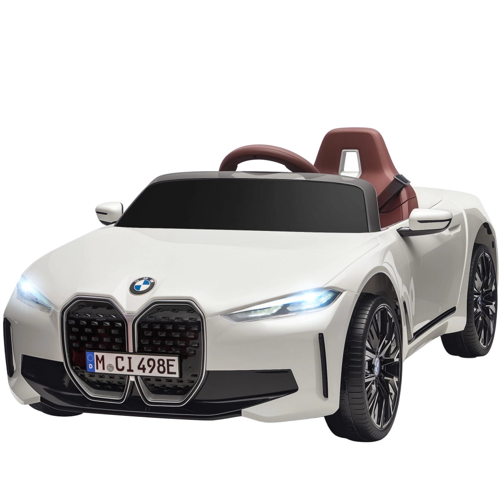 Macchina Bambini Telecomando BMW ¨C Minimal ¨C Bianca 115x67x45 cm