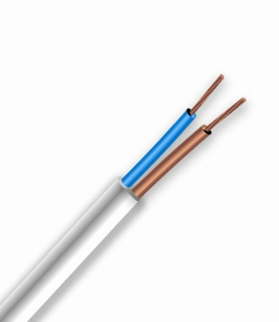 Cavo H05Vv-F 2X1 Mt 40 Bianco - Electraline