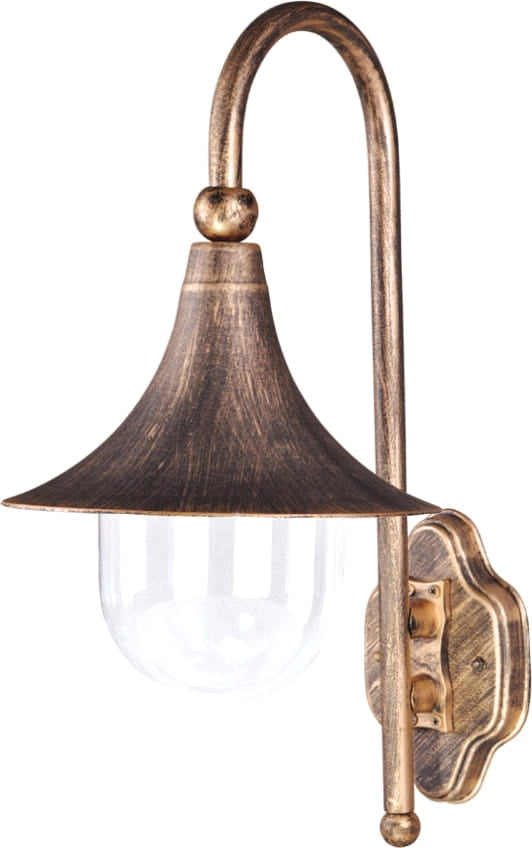 Applique esterno Boston K-8125 Kaja nero ottone IP44