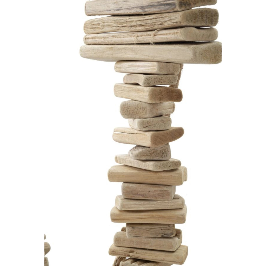 Decorazione in Metallo e Legno Ancora, Marrone, Legno, 39x7x46 cm