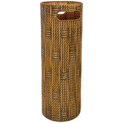 Portaombrelli metallo dorato 20x20x55h cm