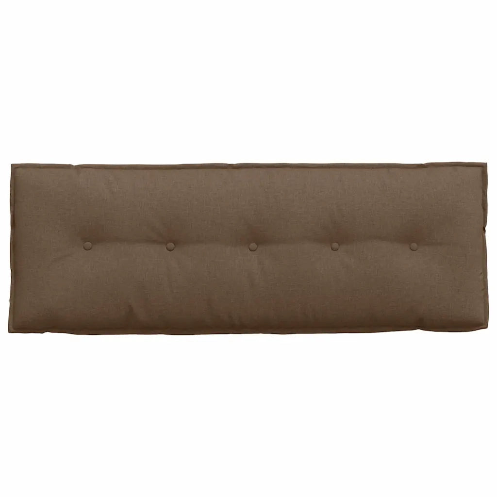 Cuscino per Schiena Marrone 140 x 19 x 50 cm Tessuto 42014834