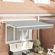 Struttura della tenda Antracite e Bianco 350 x 200 cm 3329680