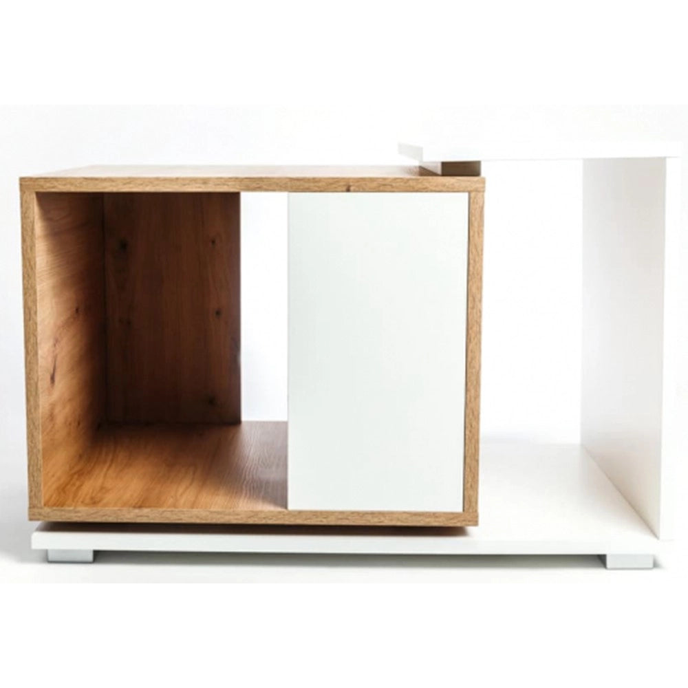 Diversa Cabinet Duo Forest White cm80x50x50h - supporto double face per High Terrarium