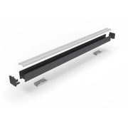 Profilo LED P46 nero opaco – 120 cm di Design e Funzionalità
