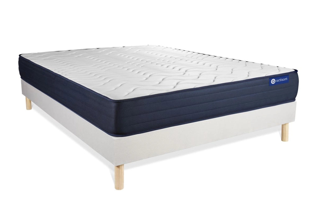 Kit rete e materasso matrimoniale Actiflex life 180x220cm - Spessore : 22cm - Molle insacchettate e memory foam- molto rigido