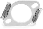 Flange di Scarico Universale a 2.5In - Flange Piatta/Ovale - Riparazione/Sostituzione - Alta Affidabilità - Materiale Duraturo - Connettore di Scarico