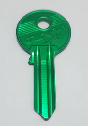 CHIAVI PZ10 UL 053 VERDE UNIV SENZA MARCA GENERIC