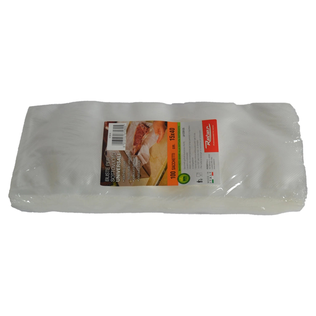 BUSTE SOTTOVUOTO 15X40pz.100