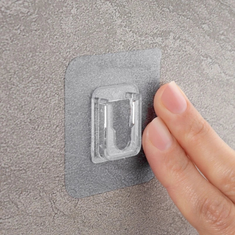 Coppia cestini doccia in termoplastica bianco incollaggio – Serie Jolly