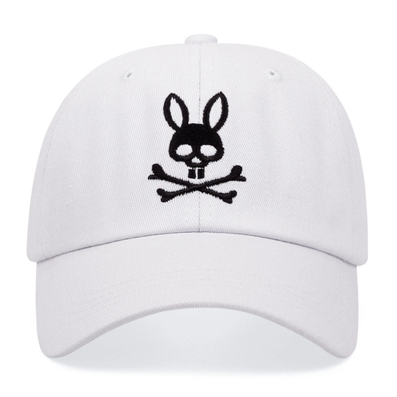Cappellino da baseball bianco Psycho Bunny