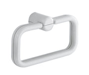 1pz gedy 2970 portasalviette con anello bianco cod:ferx.2207