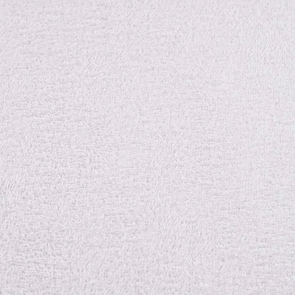 Asciugamani per sauna FROGN 10 pezzi Bianco 80x200 cm 360 g/m² 136663