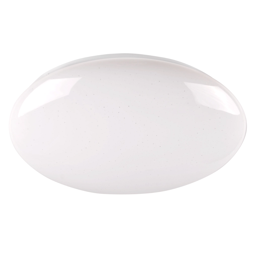 Plafoniera LED 48W 38cm bianca stelle CCT telecomando