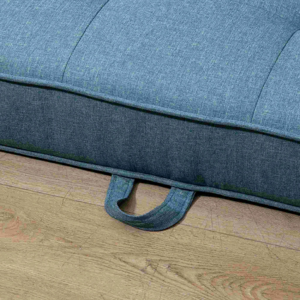 Divano letto 2 posti ¨C Minimal ¨C blu 147.5x75x85 cm