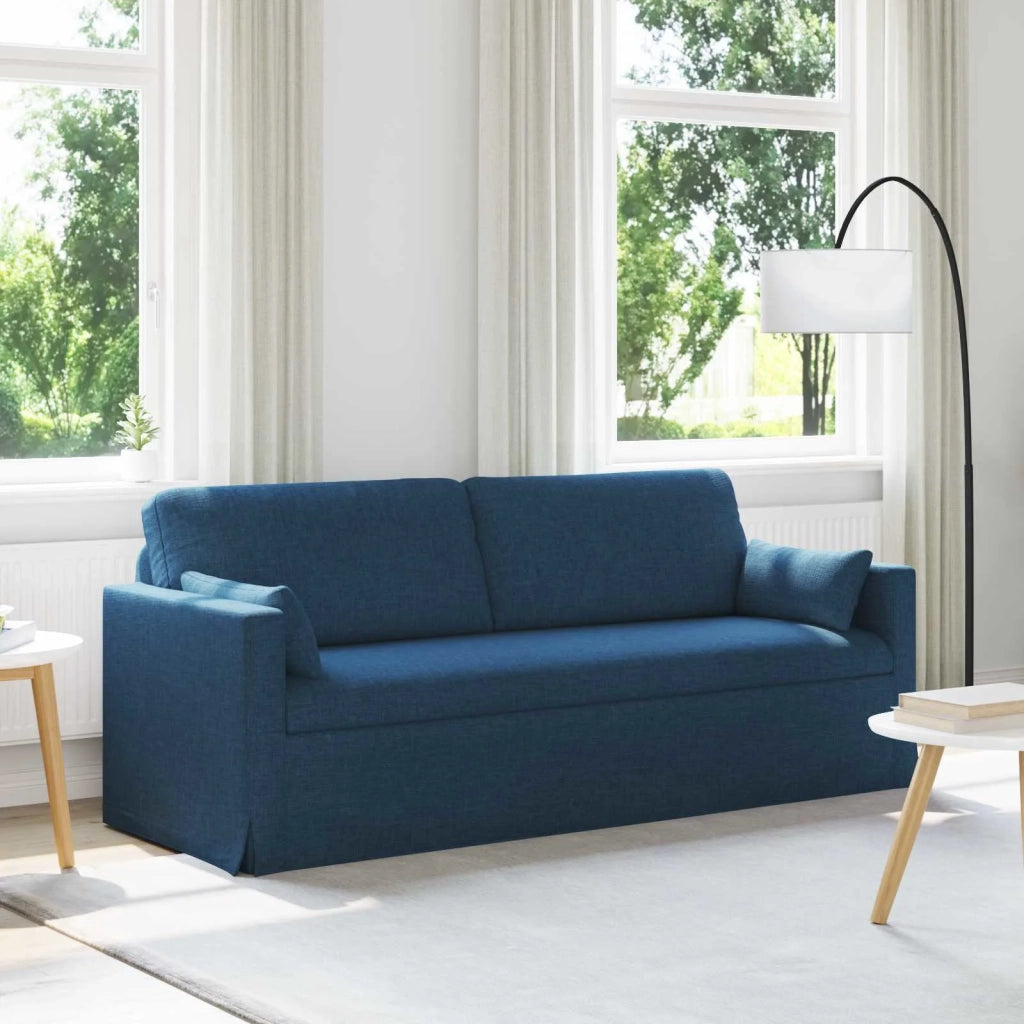 Divano Blu 198 x 78 x 80 cm Tessuto 42024375