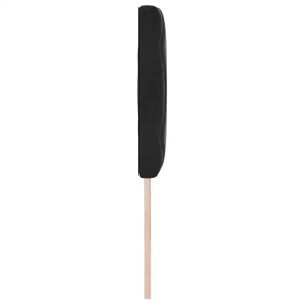 Testiera LED Nero 144 cm Velluto 3338222