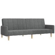Divano letto | Sof¨¤ letto | Letto singolo a 2 Posti Grigio Chiaro in Tessuto