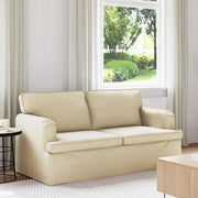 Divano Crema 142 x 80 x 85 cm Tessuto