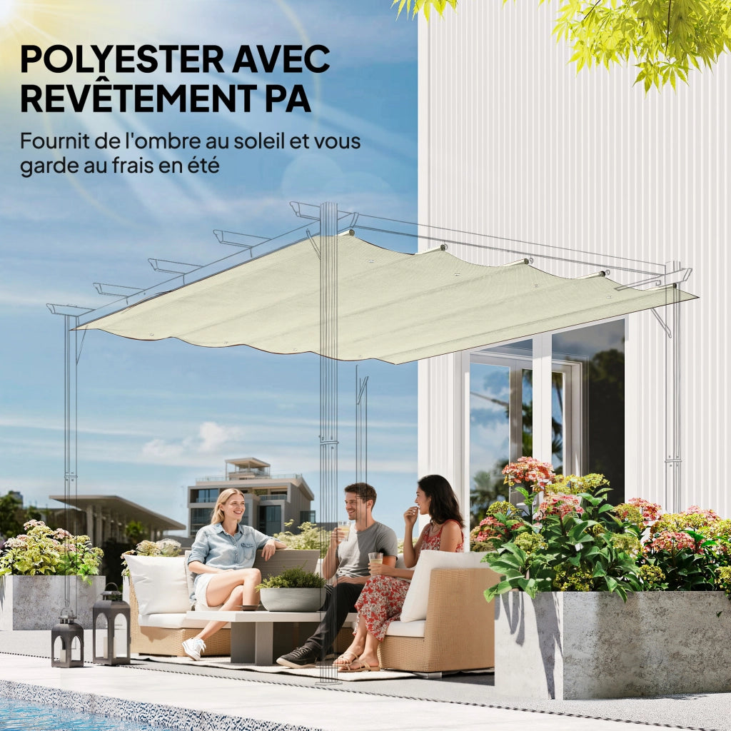 Telo per Pergola ¨C Minimal ¨C Grigio 300x200 cm