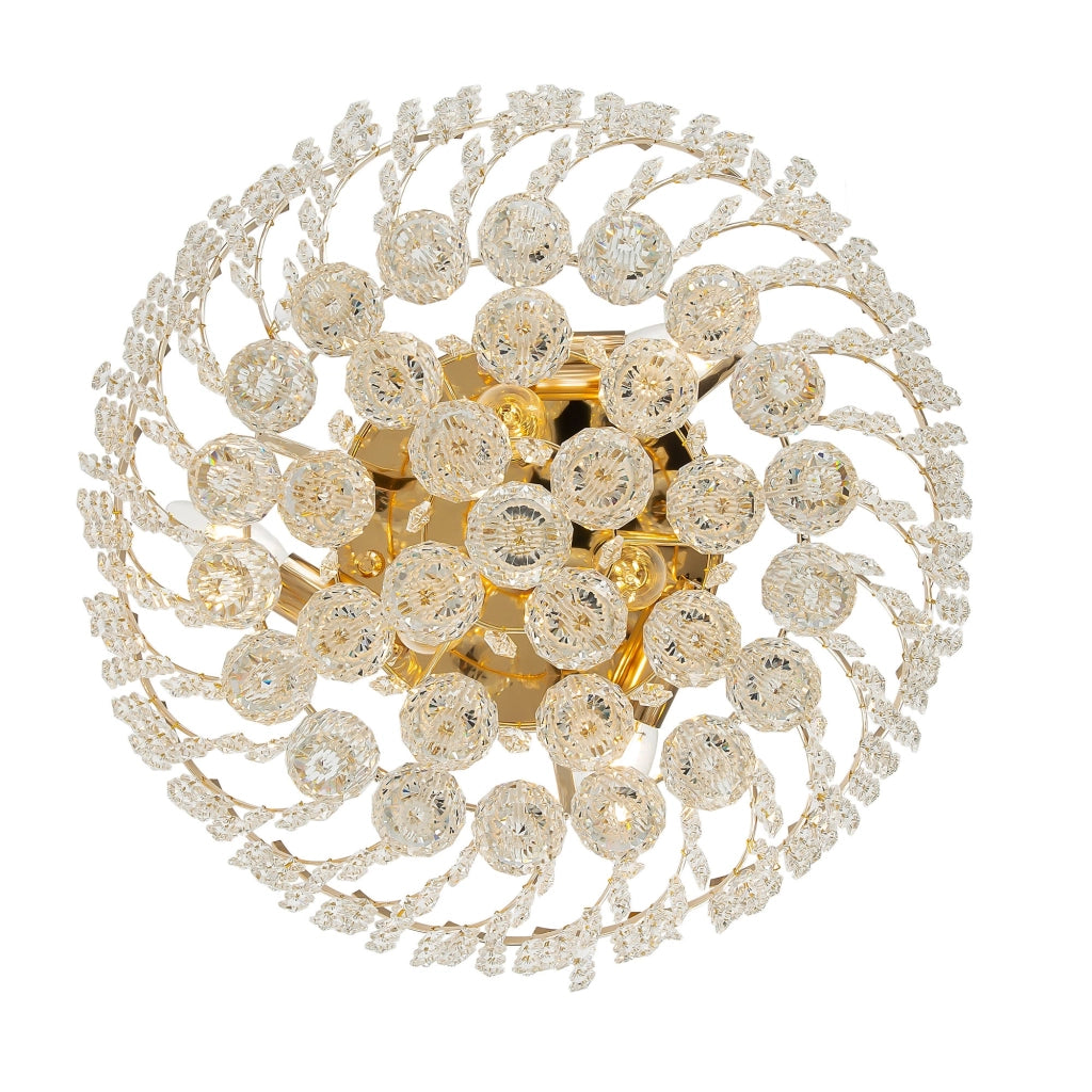 Lampadario Royal Classic in Metallo Karolina Oro
