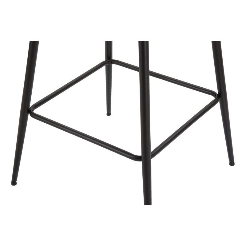 Sgabello Bar Grey Set 2 Pz cm 55x55x109