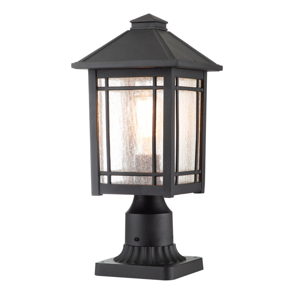 Lampada esterno da appoggio nera E27 60W Cedar Point