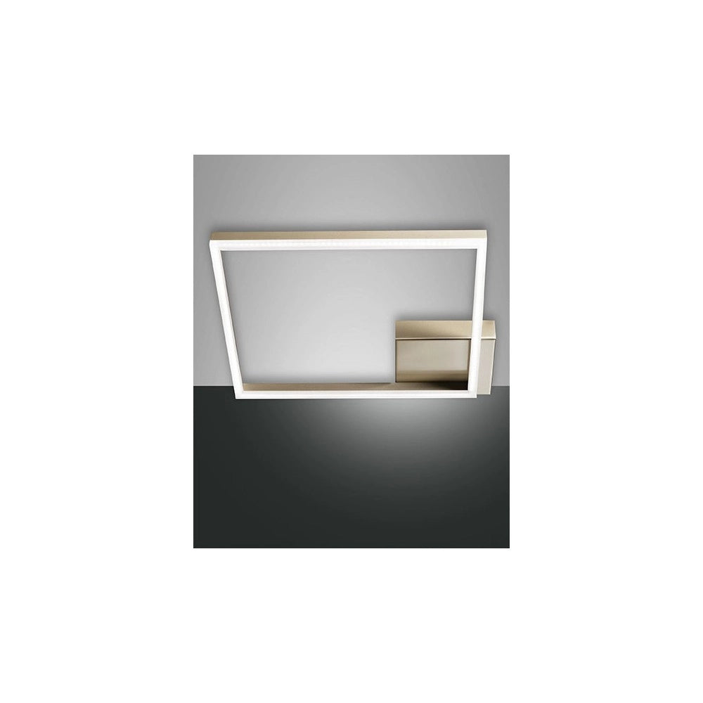 Plafoniera BARD a led moderna 39W Oro Opaco 3394-61-225 Fabas Luce