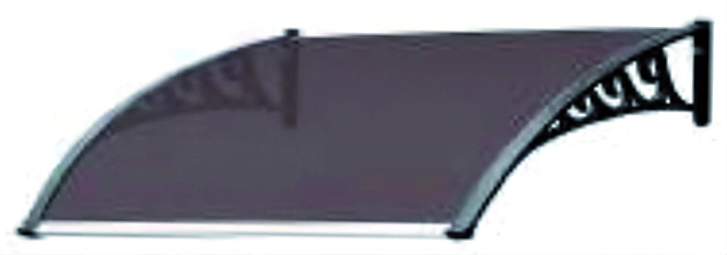 PENSILINA POLICARBONATO mod. Alveolare Marrone cm.  80x120