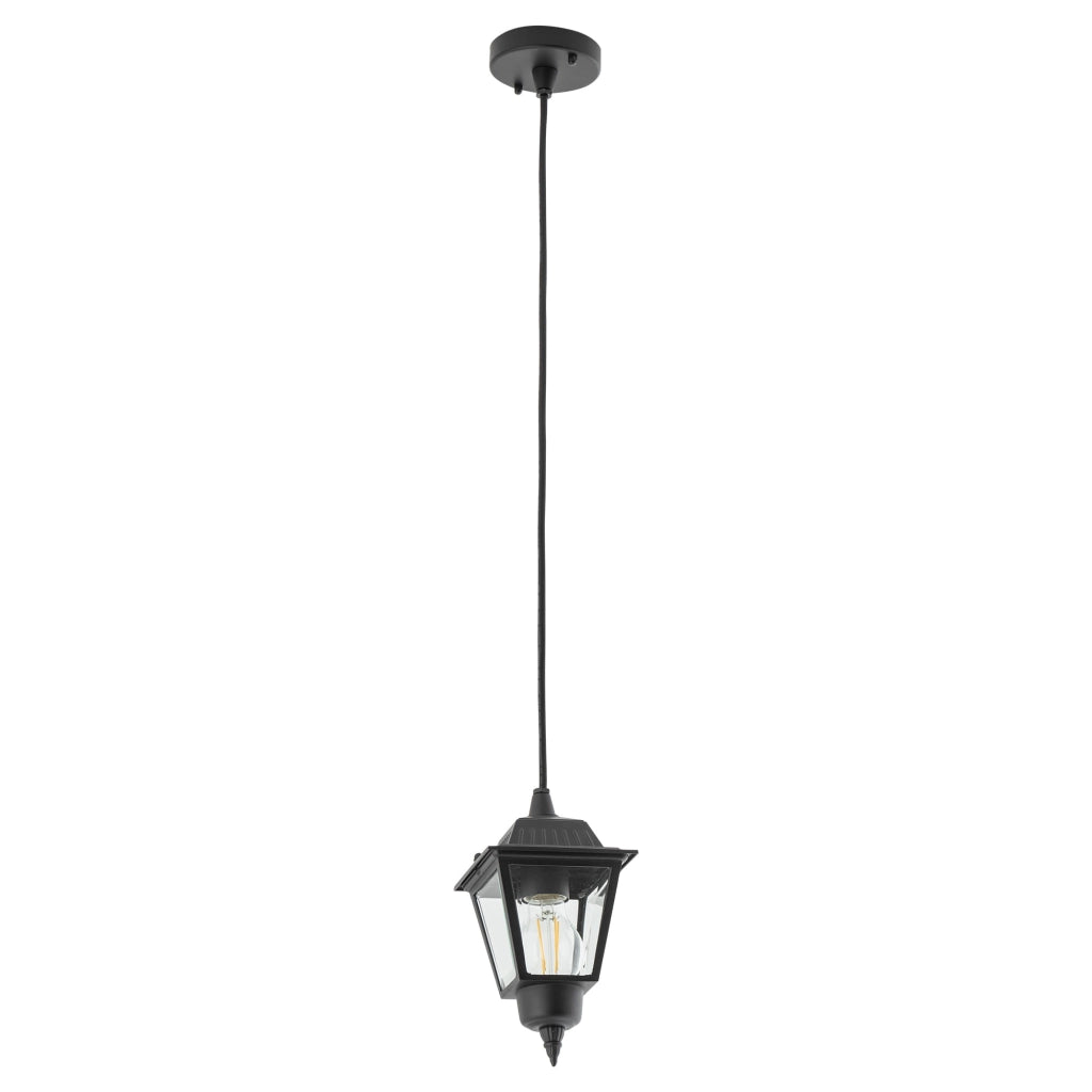 Lampada esterna sospensione nera IP44 E27 Nowodvorski ANA