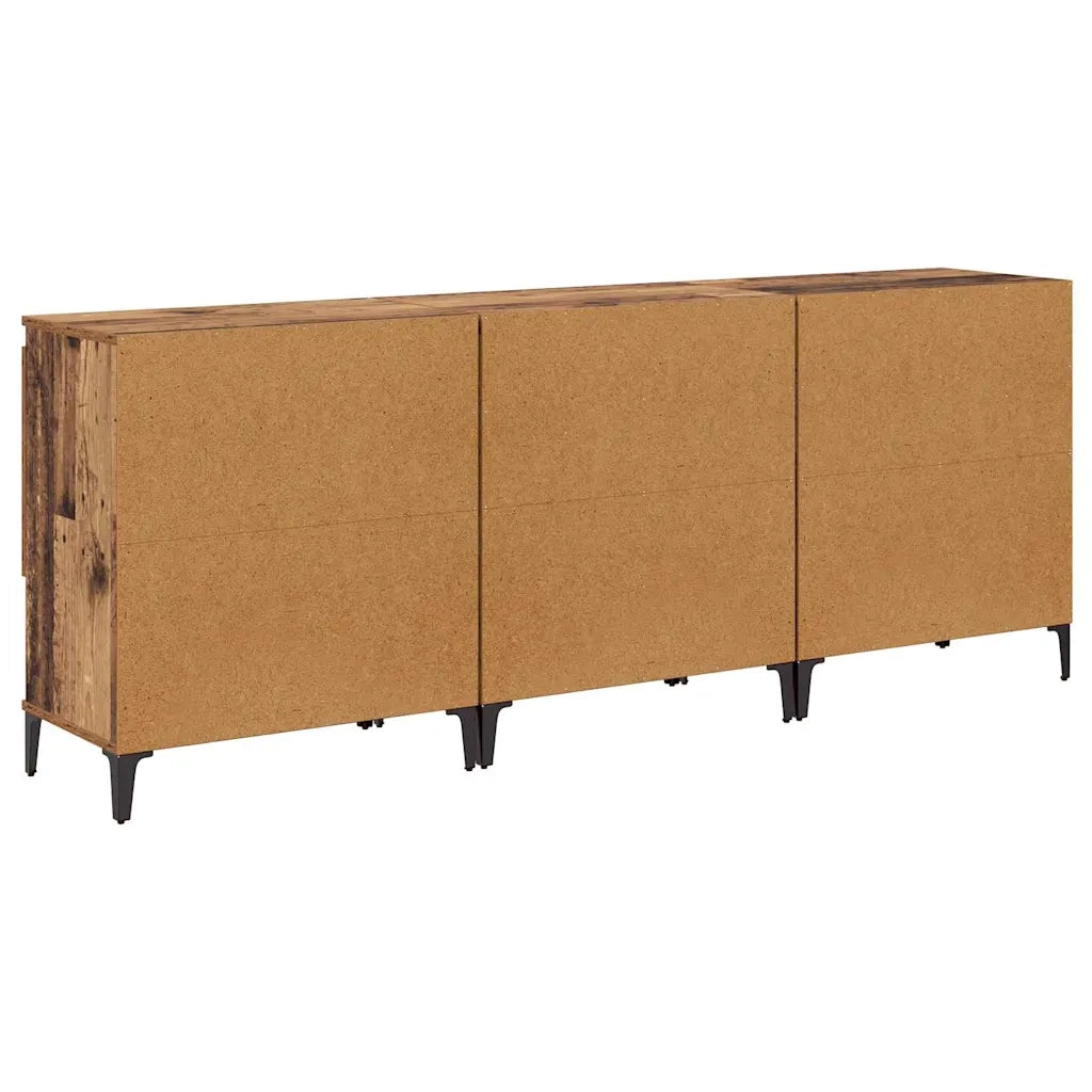 Credenza | Sideboards 3 pcs Legno vecchio 60 x 35 x 70 cm