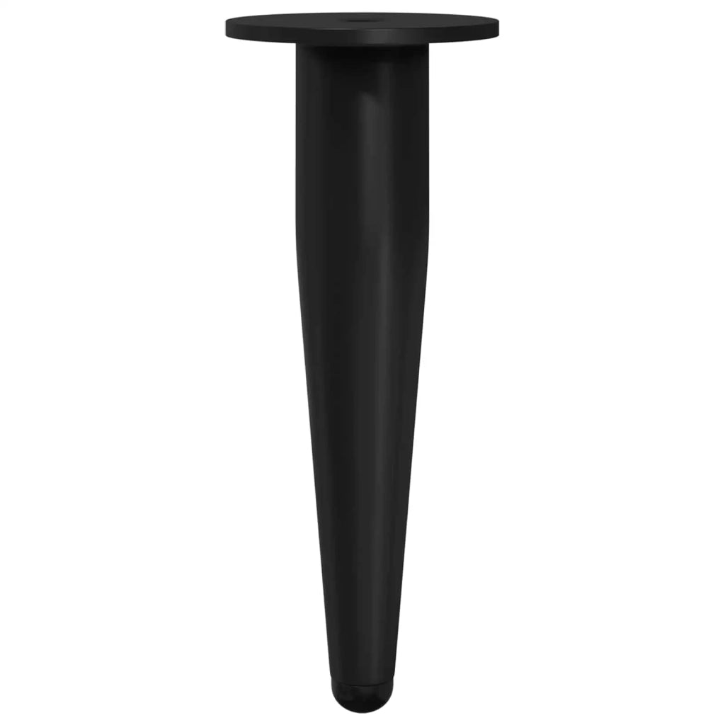 Piedini per mobili 2 pz Nero ? 40 x 98 mm Ferro CFW9377661