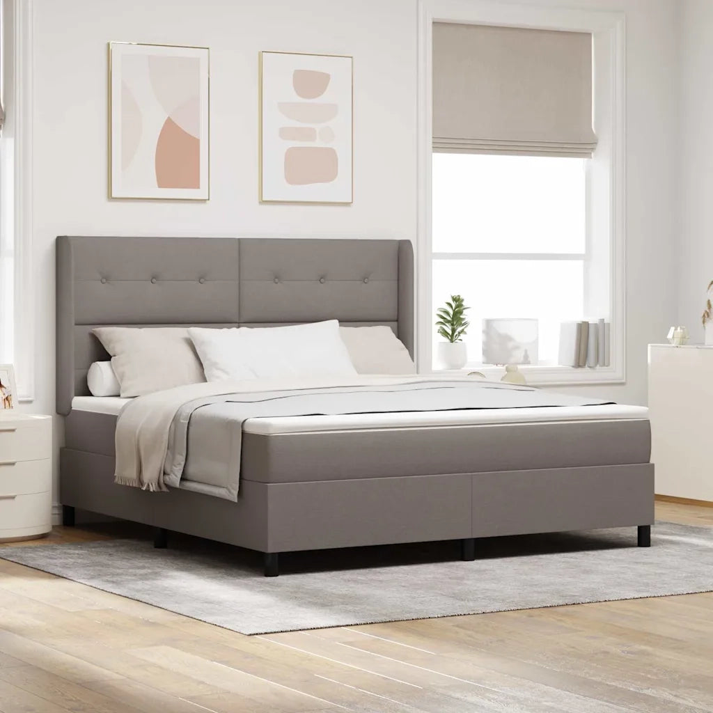 Letto a molle con materasso Talpa 180 x 200 cm Tessuto