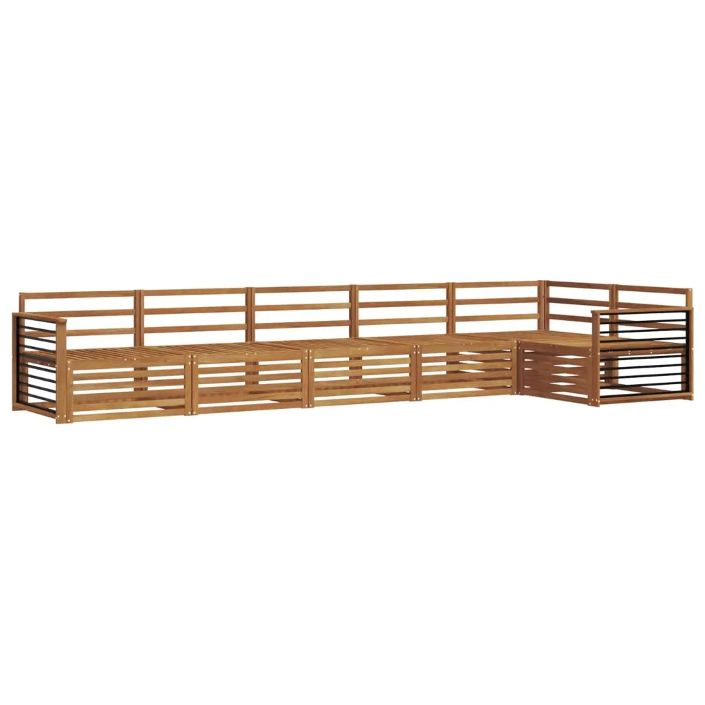 Set di divani da esterno 6 pcs Naturale 3373549