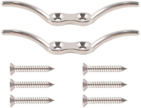 Ferrata per corda 152 mm - Gravità cordiniera - Accessori per rimorchio - Attacchi per paracarro - Spigoli antiscivolo - Acciaio inossidabile 316 - Ferrata per corda