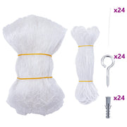 Rete per Gatti Trasparente 8x3 m in Nylon CFW3041571