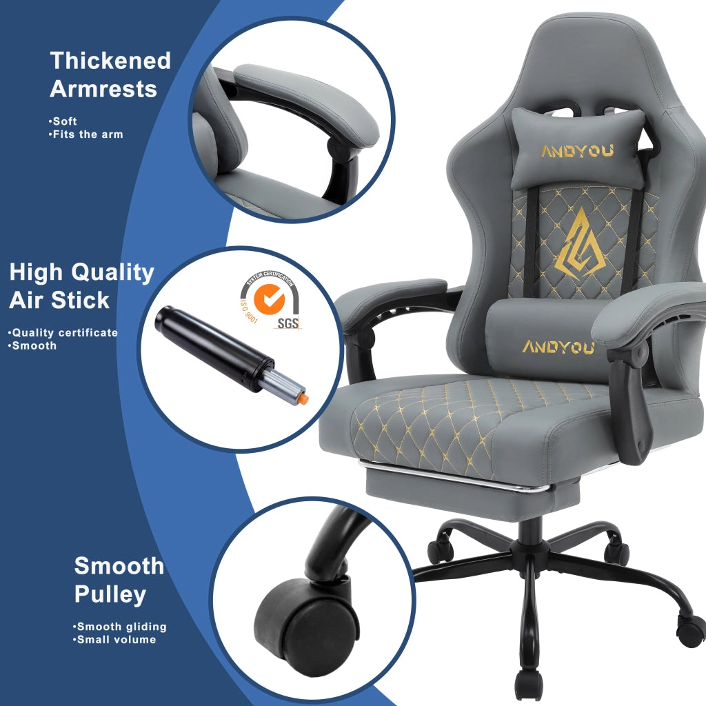 Sedia Gaming ¨C Minimal ¨C Grigio