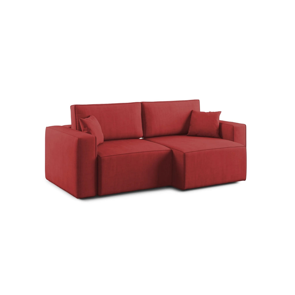 Morfeo Divano in tessuto impermeabile 180 cm  rosso