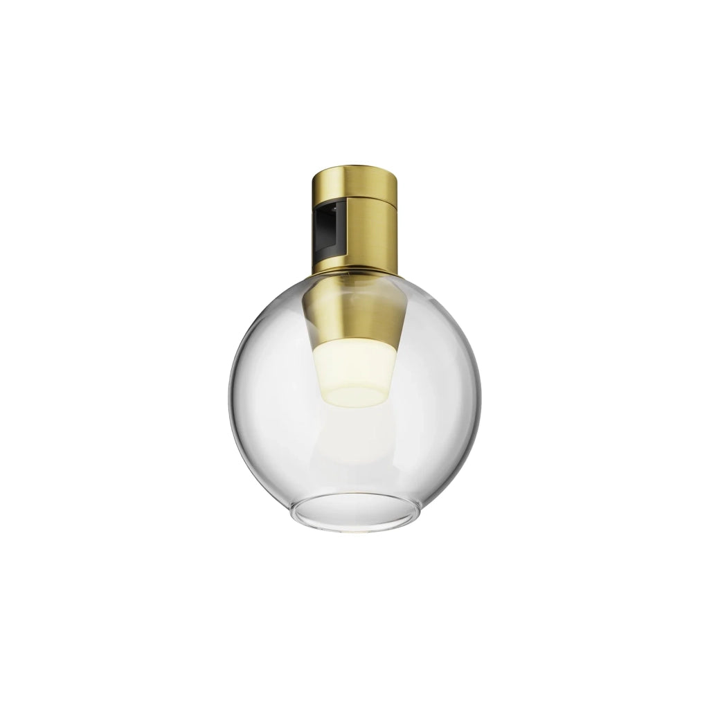 Maytoni Lampada da Binario Moderna Flarity Bubble 1 luce LED integrato ottone alluminio