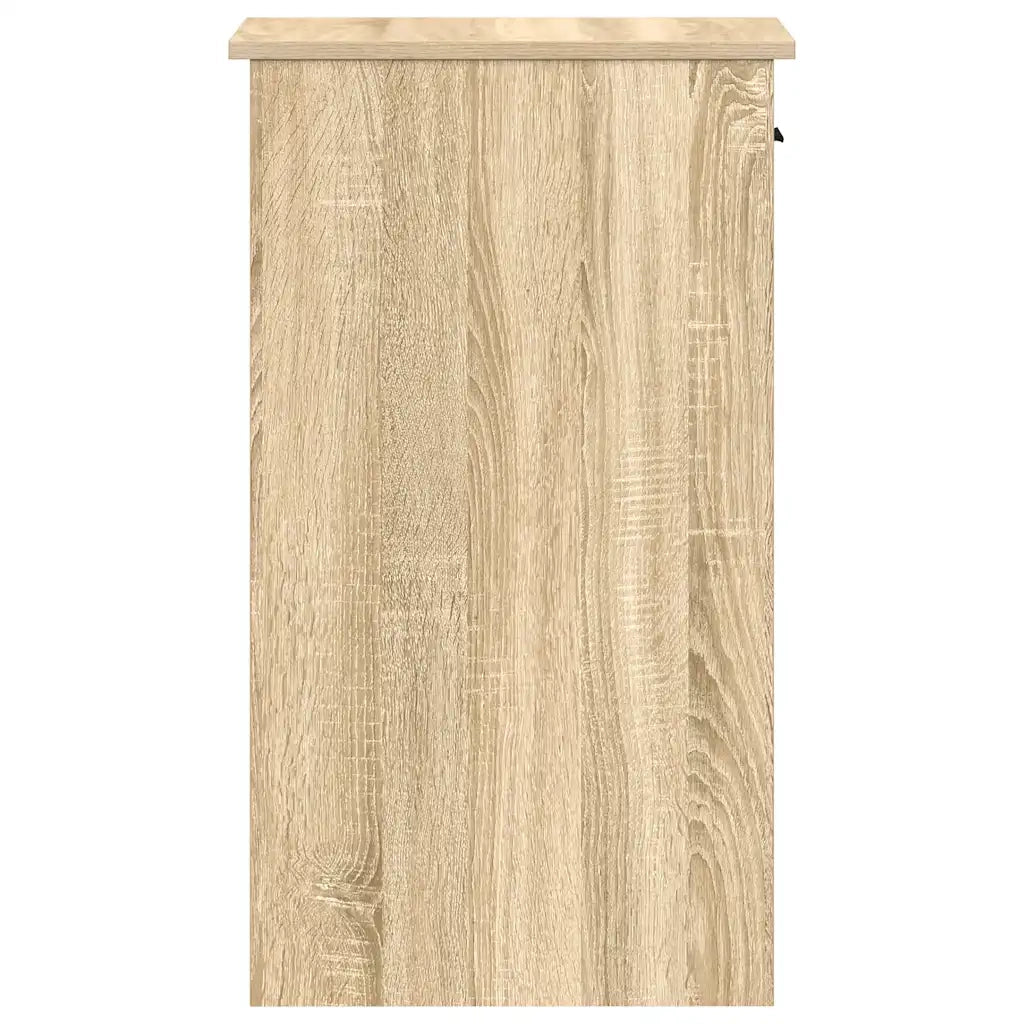 Supporto per Computer a Torre con Cassetto Rovere 35x45x77 cm CFW6184859