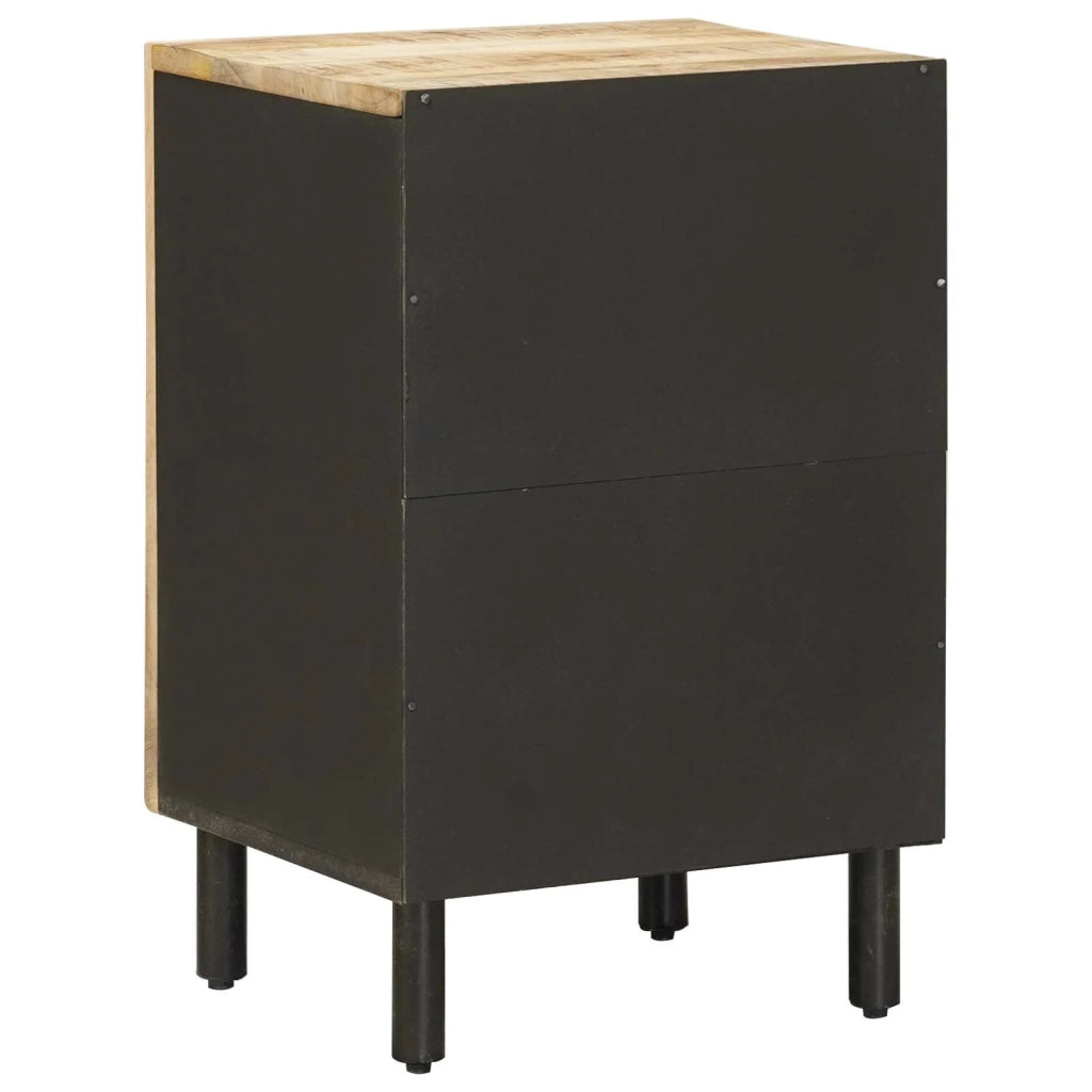 Mobile da Bagno con porta Marrone e Nero 38 x 33,5 x 58 cm 4018865