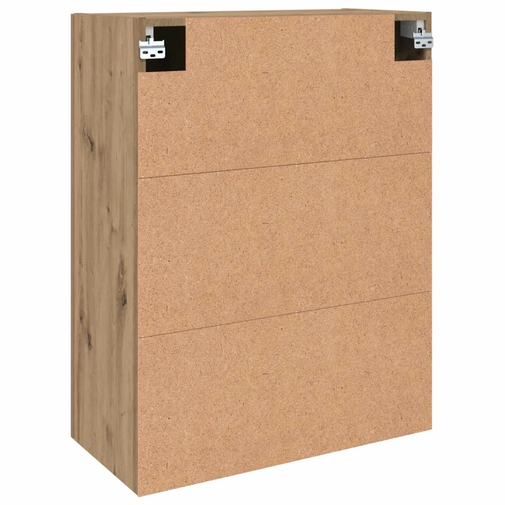 Mobiletto a muro 2 pcs Rovere artigianale 69,5 x 34 x 90 cm 3394573