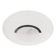 Plafoniera LED tonda 50cm 50W dimmerabile Milagro bianco/cromo