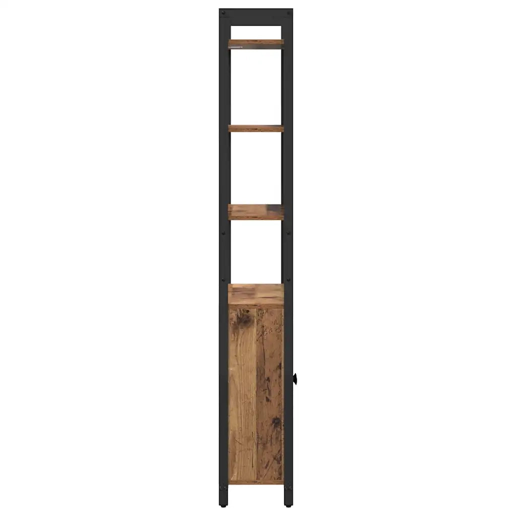 Armadio per Libri Legno vecchio 60 x 24 x 161 cm 883860