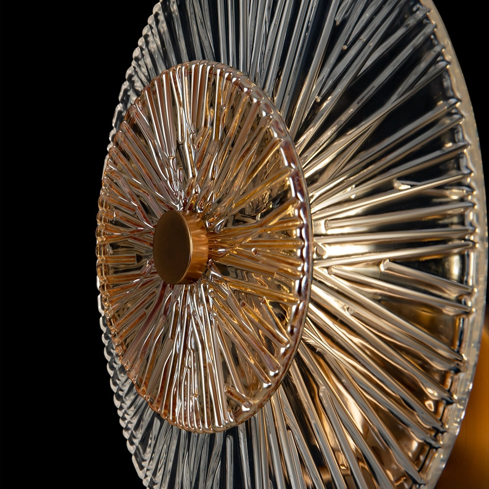 Applique oro con diffusore in vetro Maytoni MOD007WL-01G