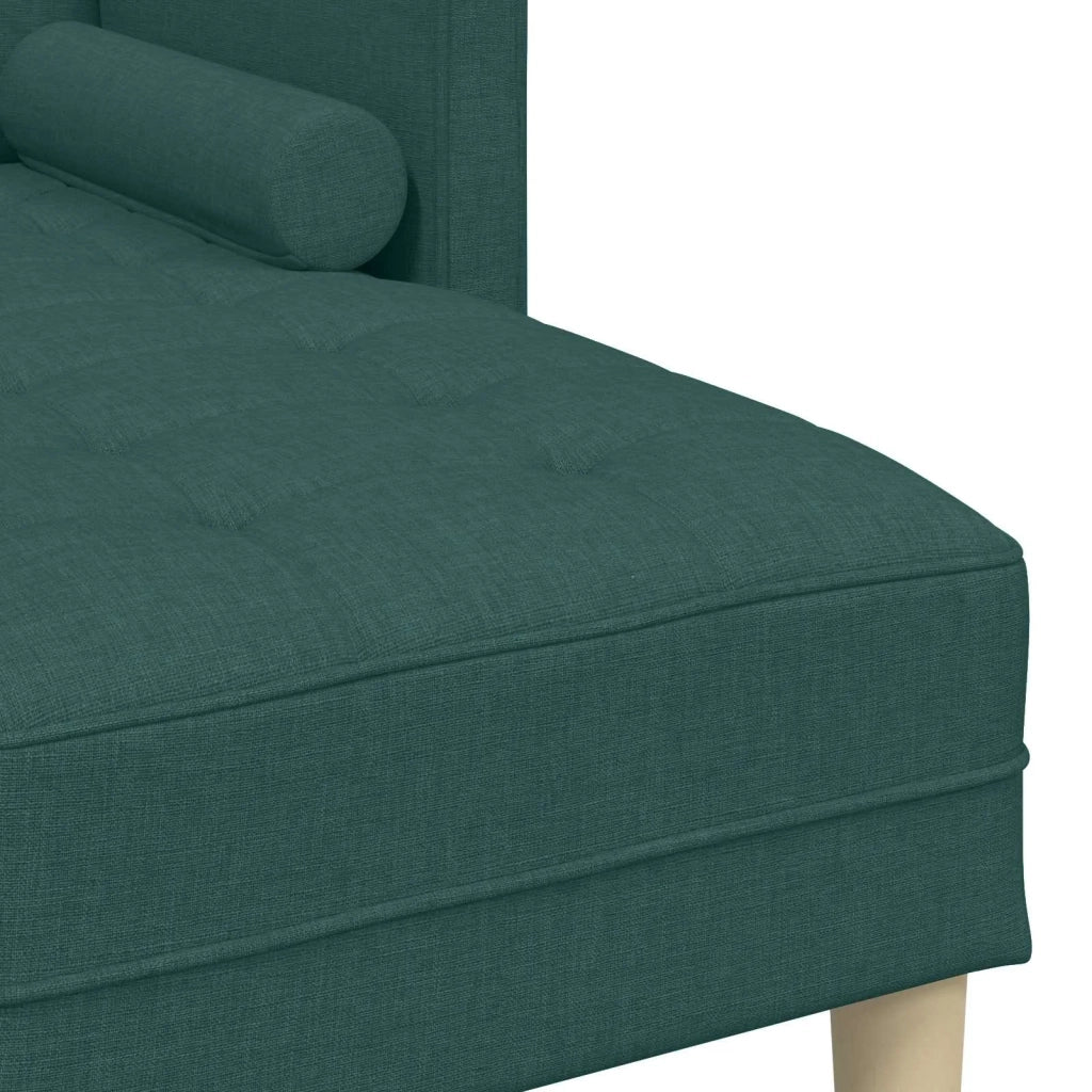 Set di divani 2 pz Verde Scuro Poliestere 3329256