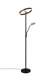 Lampada da terra LED nera dimmerabile 180cm Trio Willis