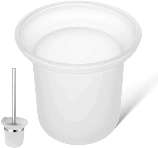 Scalda toilette in vetro resistente con design elegante - Spazio risparmiato - Montaggio a parete - Sostegno robusto - Durevole vetro - Bidet