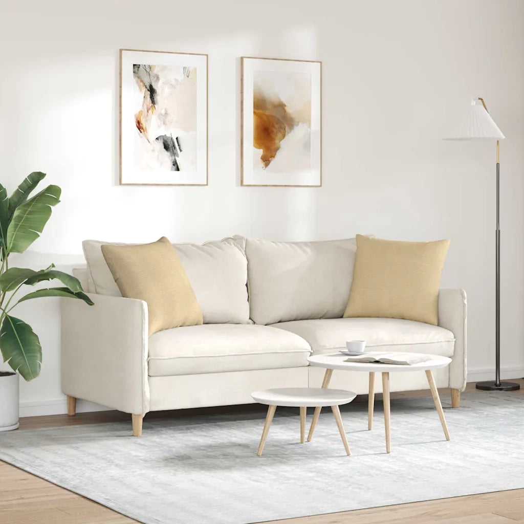Cuscini da Divano 2 pcs Grigio Verde 50 x 50 cm 42013993