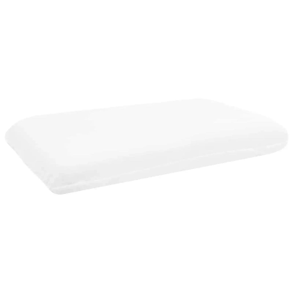 Cuscino da Letto Bianco 50 x 30 x 10,5 cm Schiuma Memory 42020216